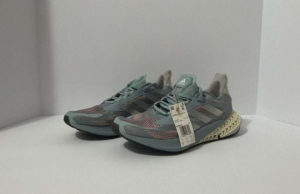 Adidas 4DFWD Pulse Running Shoes, Orbit Grey/Silver Metallic, Men's Size 10.5